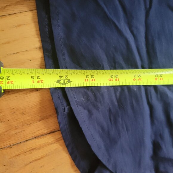 Talbots Women's Navy Button-Down Shirt Size 8 - Picture 4 of 5